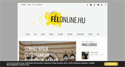 Desktop Screenshot of felonline.hu