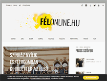 Tablet Screenshot of felonline.hu